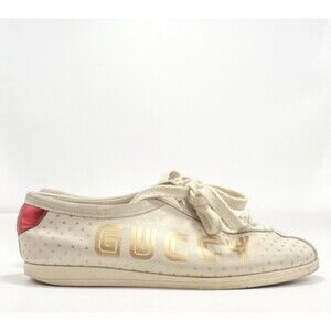 Gucci Cream and Red Sneakers